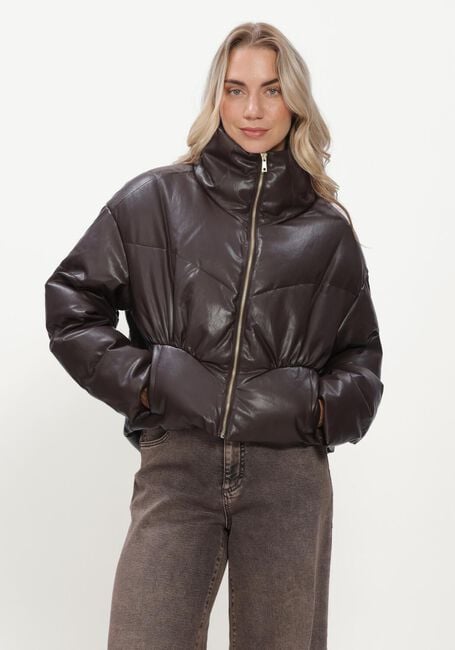 Braune NUKUS Wattierte Jack ANGELINA JACKET - large