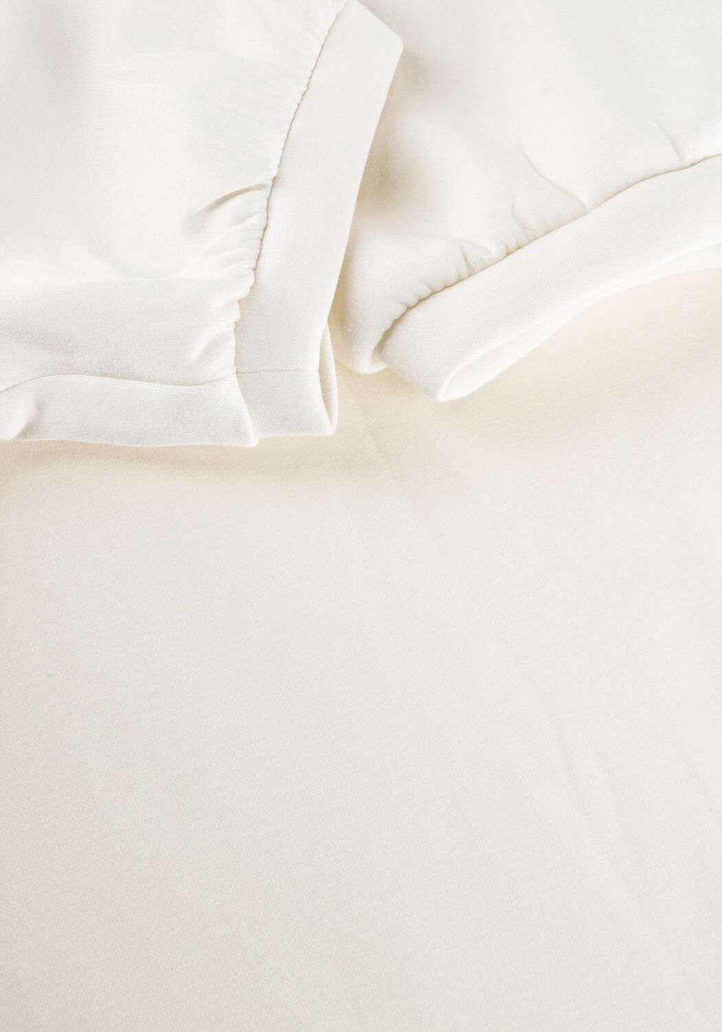 Nicht-gerade weiss OBJECT Top OBJANDREA S/S RE V-NECK TOP - large