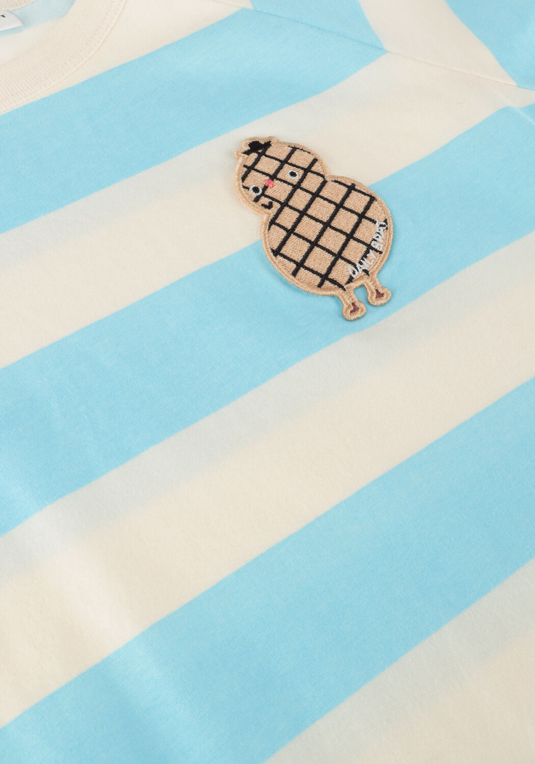 Blaue DAILY BRAT T-shirt STRIPED T-SHIRT G - large