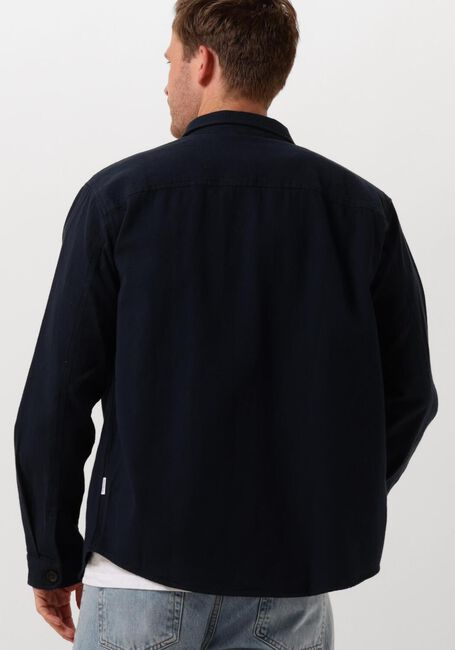 Dunkelblau SELECTED HOMME Overshirt SLH-HEAVY TWILL OVERSHIRT LS - large