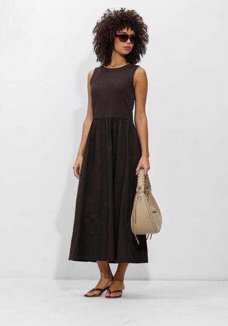 Braune NOTRE-V Midikleid NV-HANNE - large