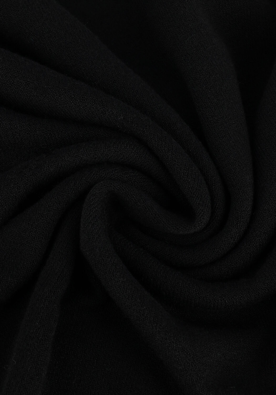 Schwarze SUMMUM Sweatshirt PUFFY SLEEVE SWEATER BASIC KNIT - large