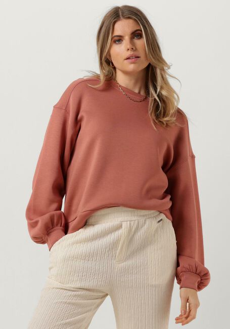 Orangene MSCH COPENHAGEN Sweatshirt MSCHJANELLE LIMA Q SWEATSHIRT - large