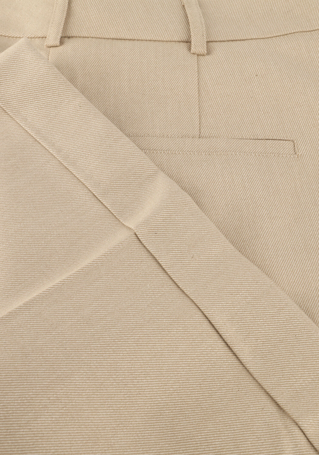 Beige JANSEN AMSTERDAM Weite Hose NIENKE BROEK 407 LONG WIDE LEG - large