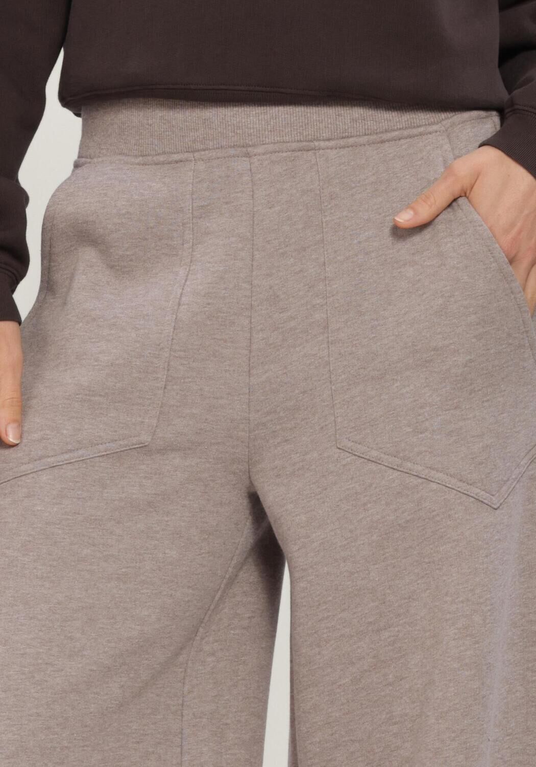 Taupe DEBLON SPORTS Jogginghose JAYDEN WIDE LEG JOGGER - large