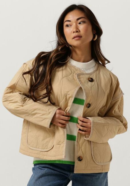 Sand LOLLYS LAUNDRY Jack CLARALL JACKET LS - large