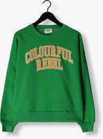 Grüne COLOURFUL REBEL Sweatshirt CR PATCH DROPPED SWEAT