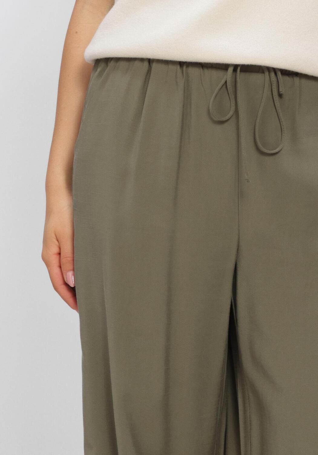 Olive Y.A.S. Hosen YASNARA HW PANT S. - large