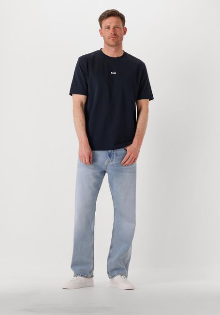 Dunkelblau BOSS ORANGE T-shirt TCHUP 10242929 01 - large