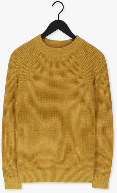 Gelbe SELECTED HOMME Pullover SLHSENNI LS KNIT MOCK NECK W - large