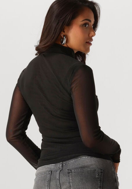 Schwarze NOTRE-V Tops & T-shirts NV-GULIANA MESH TOP - large