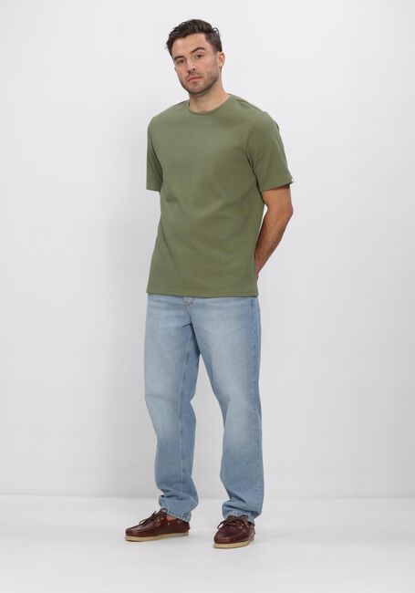 Gr&uuml;ne ANERKJENDT T-shirt AKKIKI S/S WAFFLE TEE - large