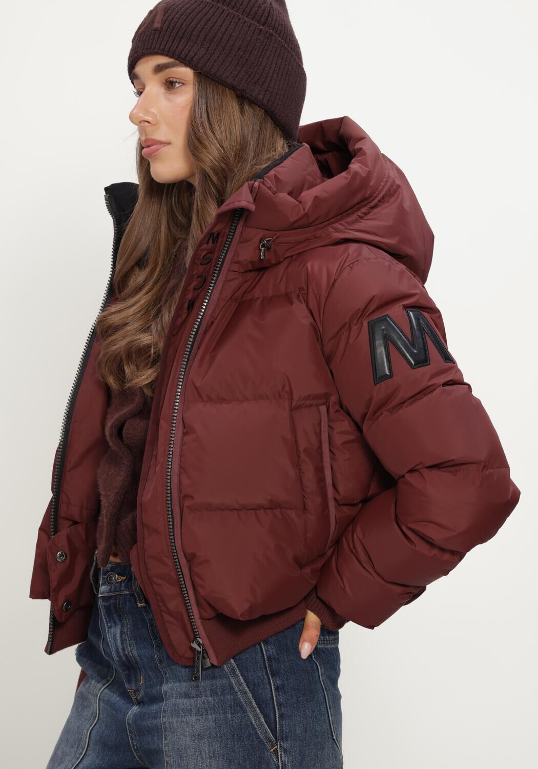 Bordeaux MOSCOW Wattierte Jack 22A-08-FUSSY - large