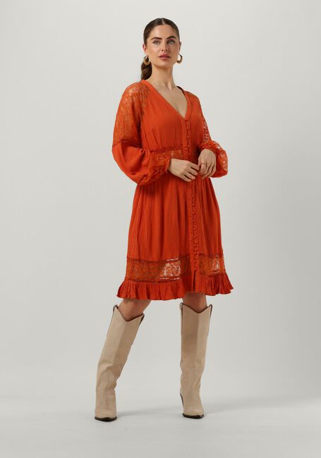 Orangene Y.A.S. Minikleid YASMEZA LS DRESS S. - large