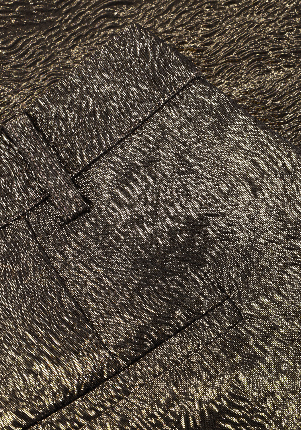 Goldfarbene FREEBIRD Kurze Hose LOLA - large