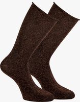 Bronzefarbene MARCMARCS Socken GWEN 2-PACK LANG - medium