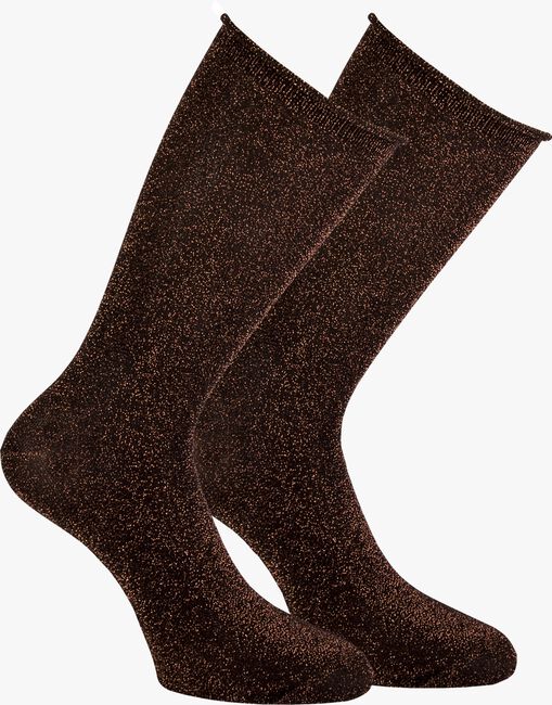Bronzefarbene MARCMARCS Socken GWEN 2-PACK LANG - large