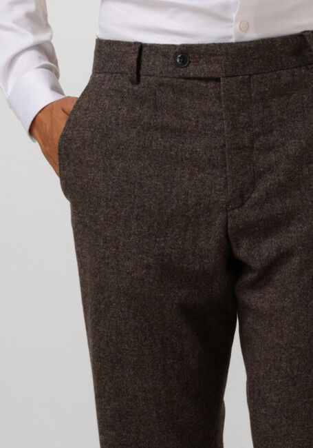 Braune SELECTED HOMME Hose SLHSLIM-REED WOOL TRS - large