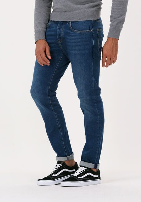 Blaue SCOTCH & SODA Slim fit jeans ESSENTIALS RALSTON IN ORGANIC COTTON - CLASSIC BLUE - large