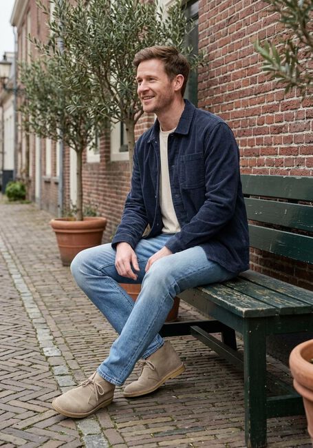 Blaue DIESEL Slim fit jeans 2019 D-STRUKT - large