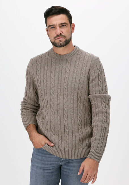 Taupe BOSS Pullover NAMAZIO 10237252 - large