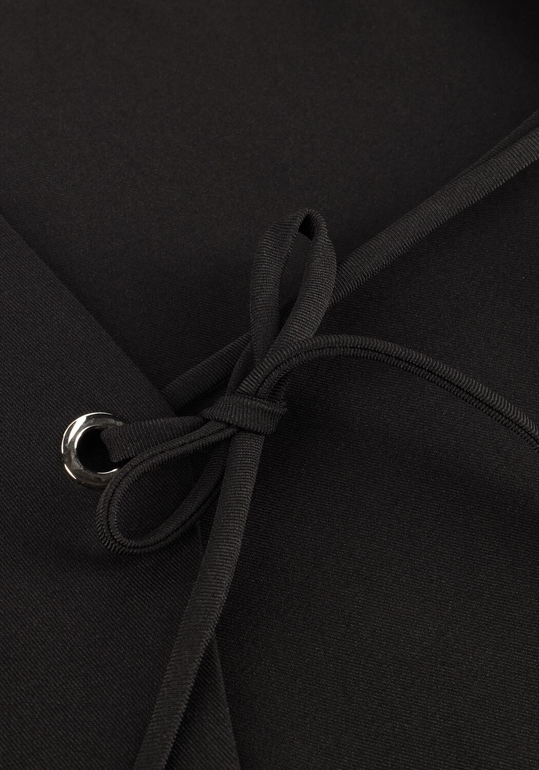 Schwarze NEO NOIR Minikleid SENDRA EYELET DRESS - large