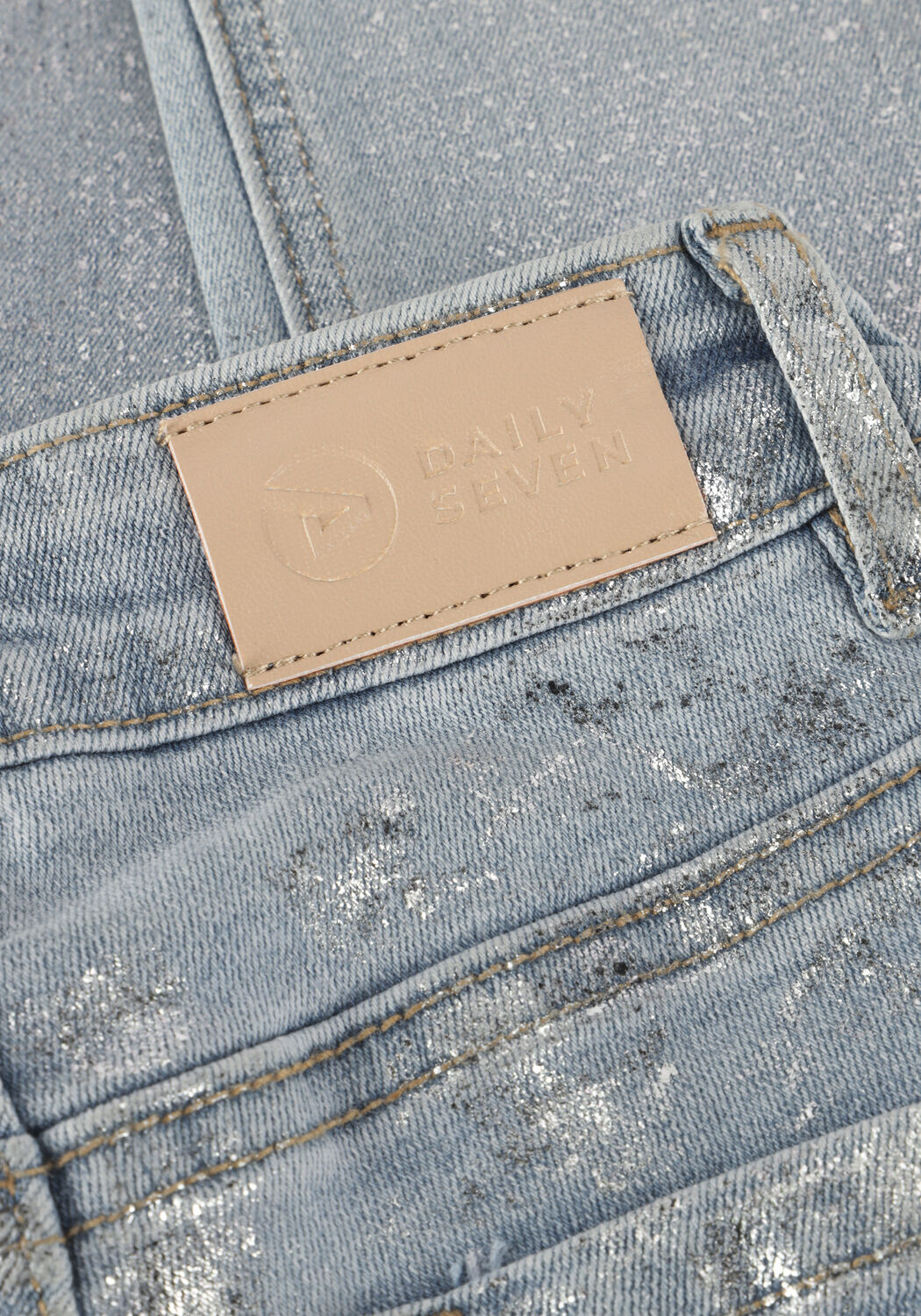 Silberne DAILY7 Flared jeans 2453 FLARED FIT POCKET - large