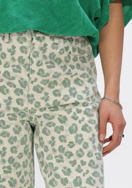 Mehrfarbige/Bunte BY-BAR Hosen IEW GREEN CHEETAH PANT - large