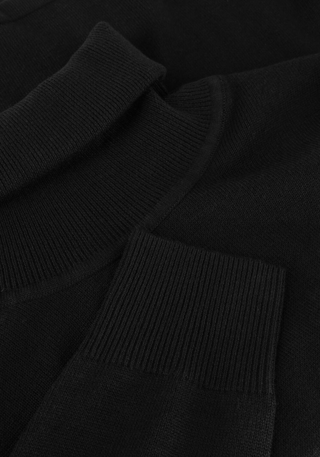 Schwarze ANOTHER LABEL Pullover MILLA KNITTED PULL - large