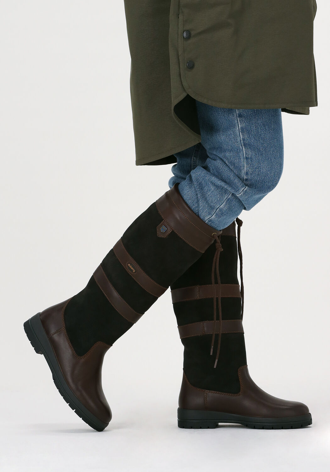 Braune DUBARRY Hohe Stiefel GALWAY - large