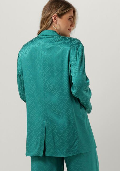 Grüne ALIX THE LABEL Blazer LADIES WOVEN OVERSIZED BLAZER TEXT - large
