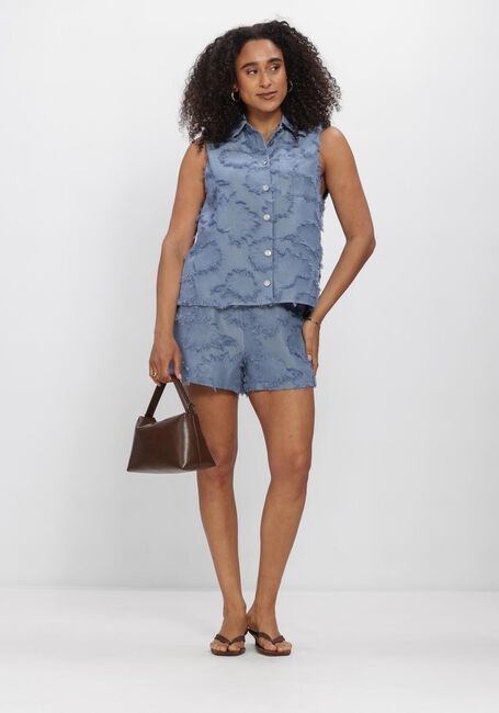 Blaue STUDIO AMAYA Hosen SOFIA SHORT - large