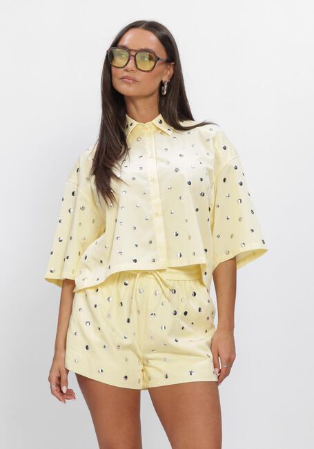 Gelbe STUDIO AMAYA Blusen MARA BLOUSE - large