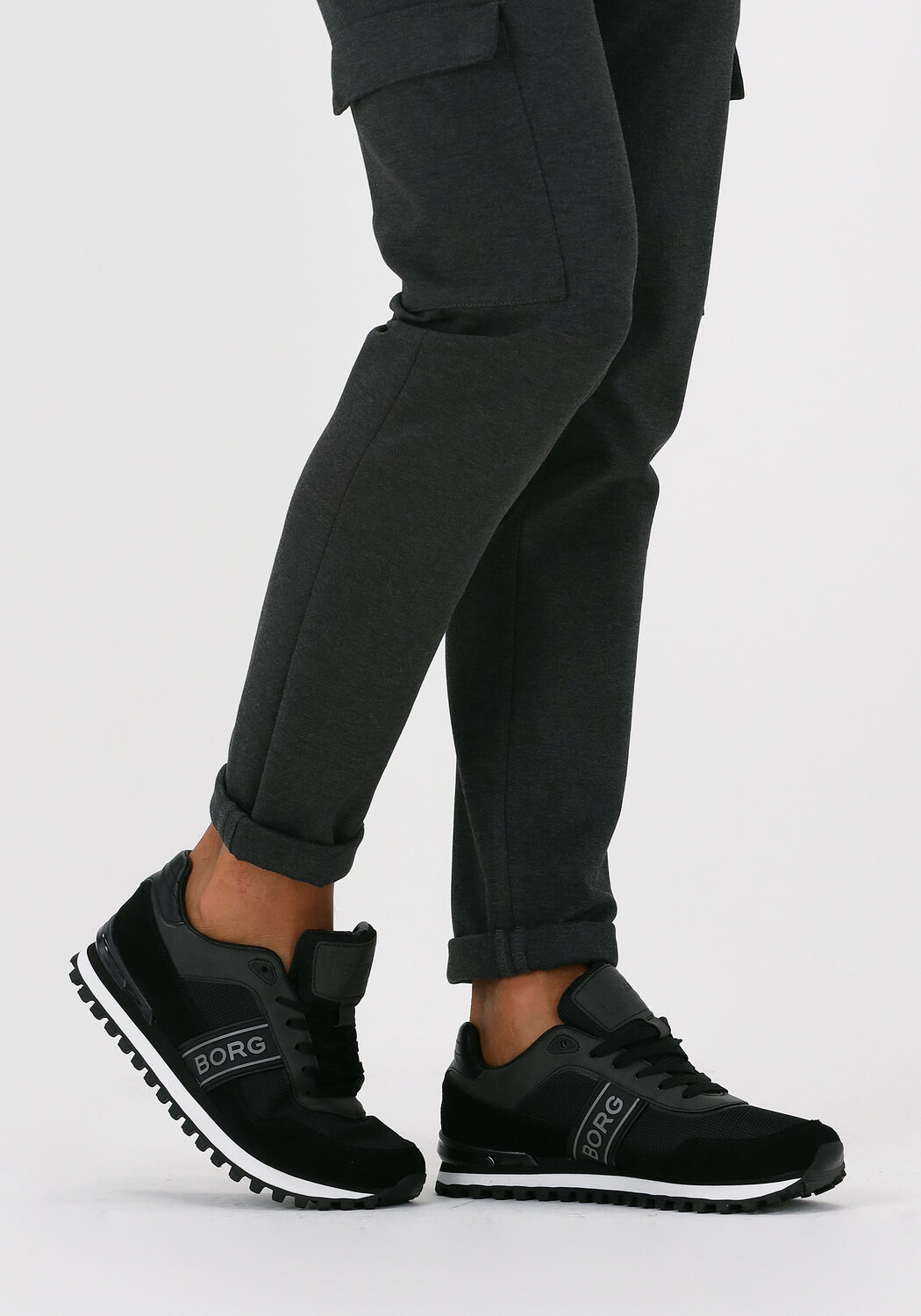 Schwarze BJORN BORG Sneaker Low R2000 NYL M - large