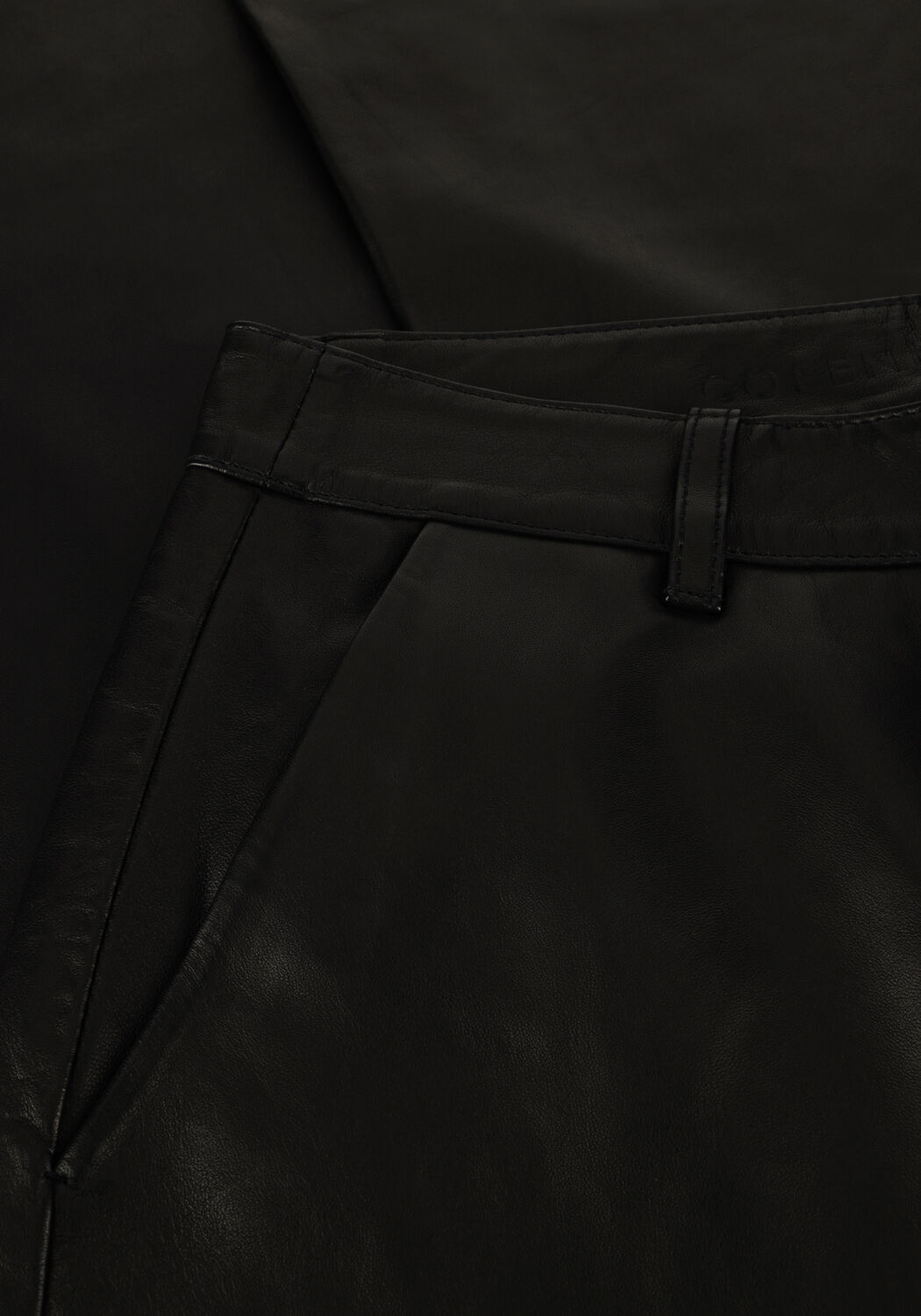 Schwarze COPENHAGEN MUSE Weite Hose CMROYAL-PANTS - large