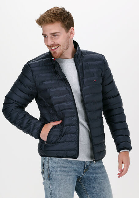 Blaue TOMMY HILFIGER Wattierte Jack CORE PACKABLE CIRCULAR JACKET - large