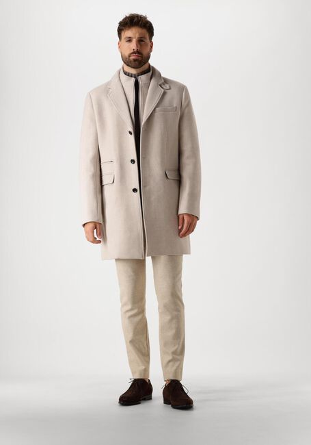 Braune PROFUOMO Rollkragenpullover PULLOVER MOCK NECK - large