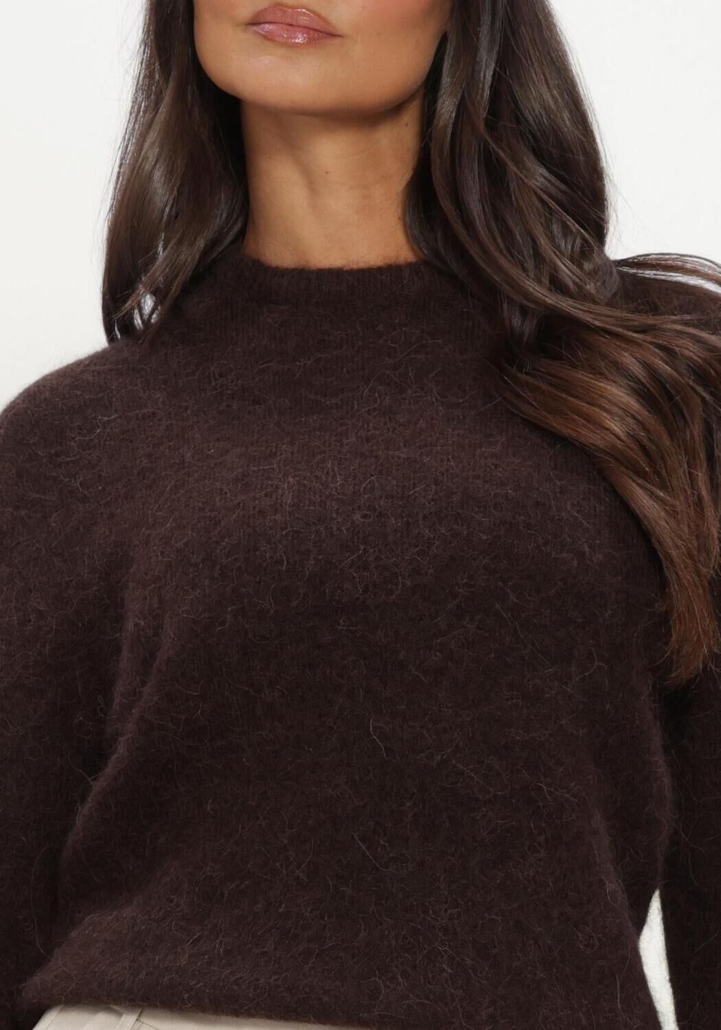 Braune BOII STUDIOS Pullover TILDE - large