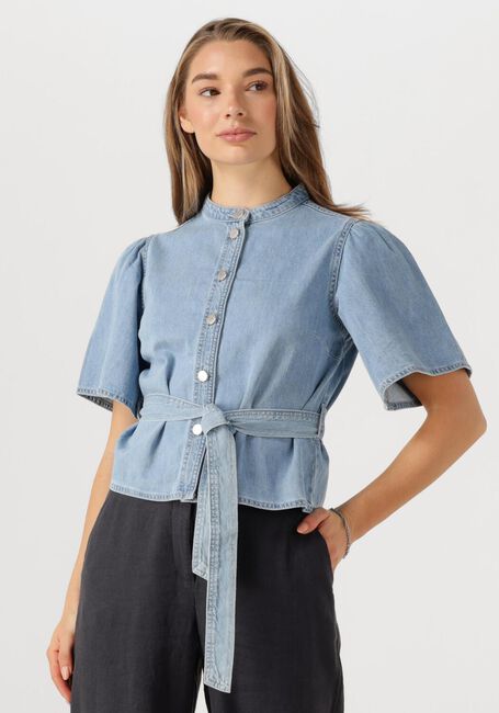 Hellblau MSCH COPENHAGEN Blusen MSCHINGRID LIS 2 4 SHIRT - large