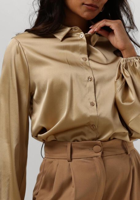 Goldfarbene JANICE Blusen ABE - large