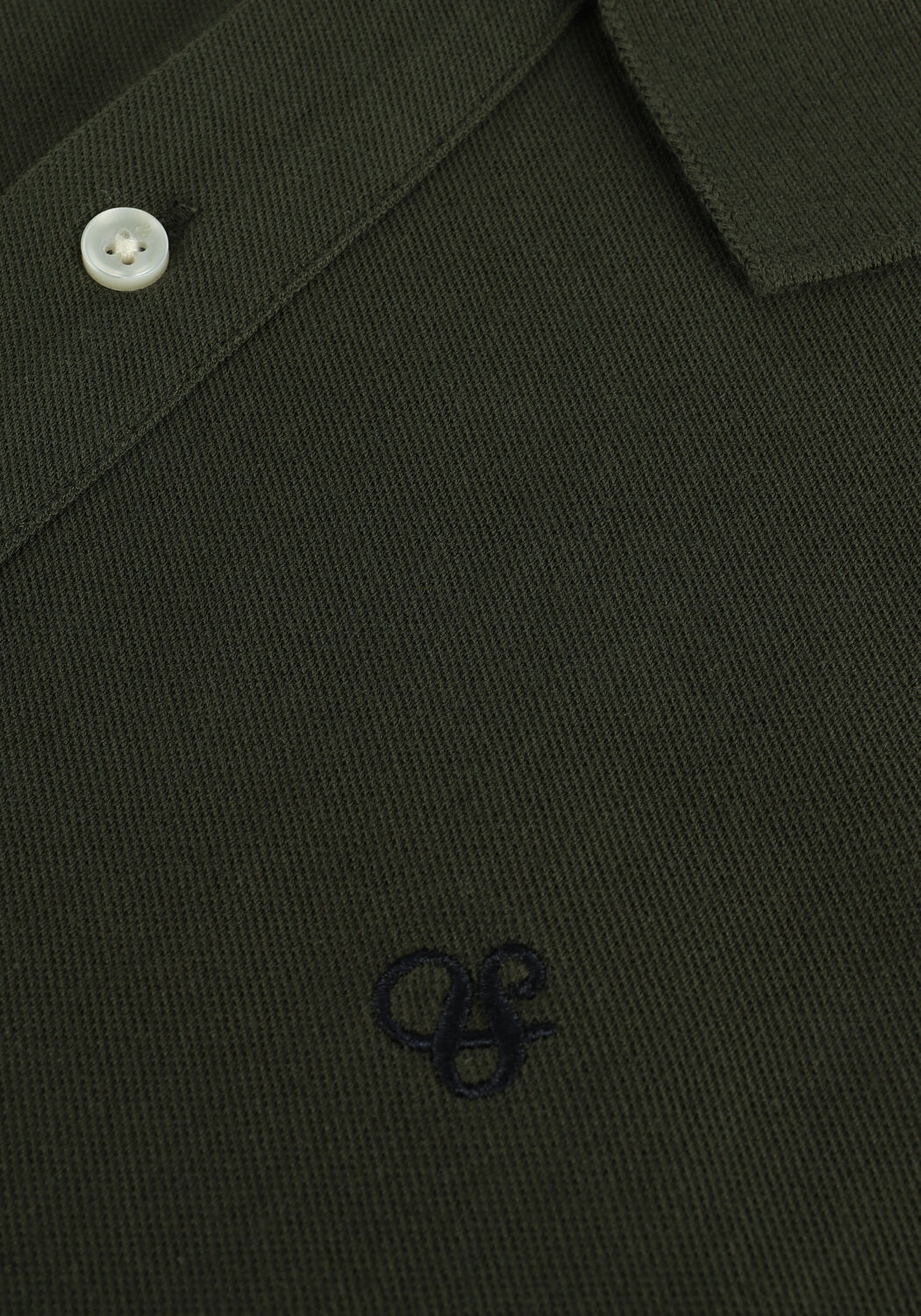 Dunkelgr&uuml;n SCOTCH & SODA Polo-Shirt PIQUE POLO - large