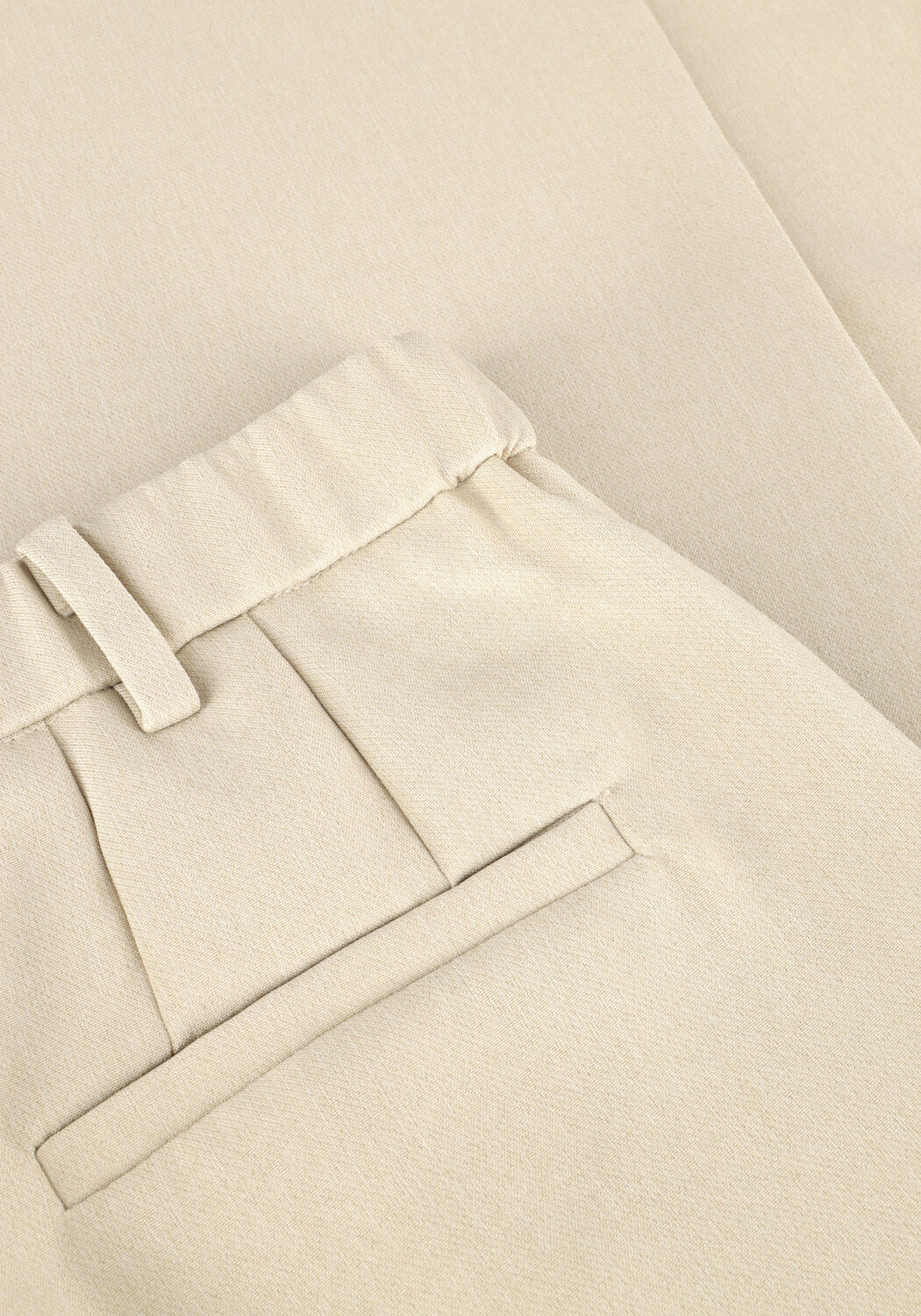 Beige CO'COUTURE Weite Hose NANACC PLEAT LL PANT - large