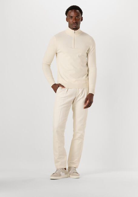 Ecru PROFUOMO Pullover PULLOVER HALF ZIP - large