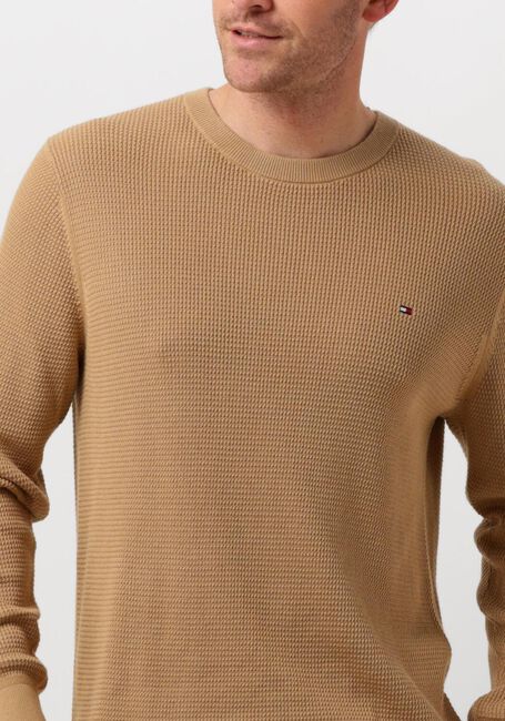 Khaki TOMMY HILFIGER Pullover REFINED STRUCTURE CR - large