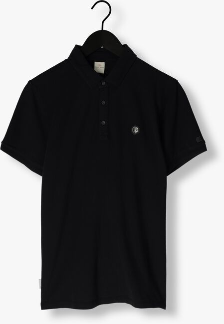Schwarze CAST IRON Polo-Shirt SHORT SLEEVE POLO ORGANIX COTTON PIQUE ESSENTIAL - large