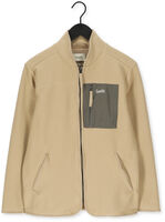 Khaki FOR&Eacute;T Strickjacke SILENCE FLEECE JACKET - medium