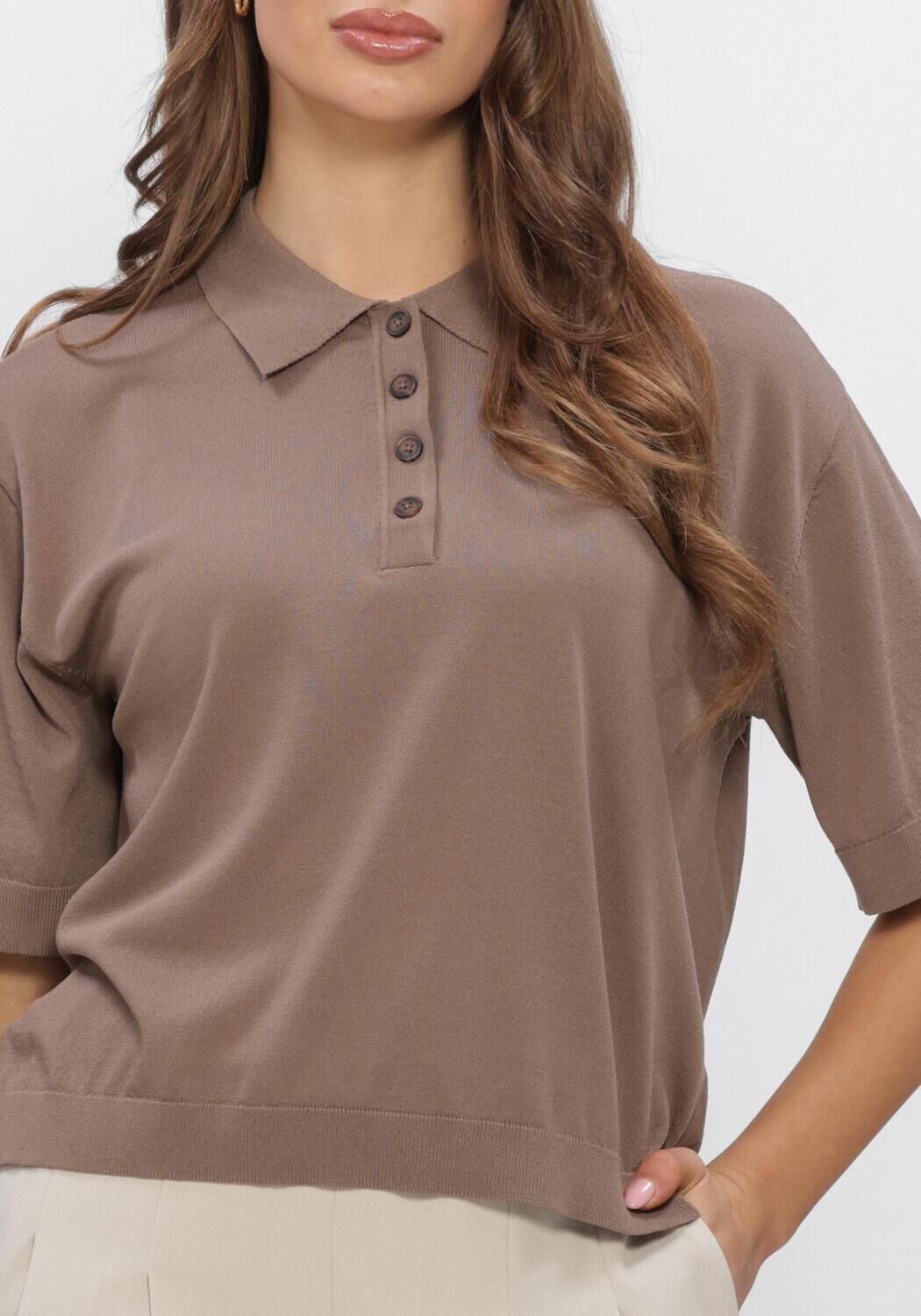 Braune MSCH COPENHAGEN Tops & T-shirts MSCHTERINE 2 4 PULLOVER - large