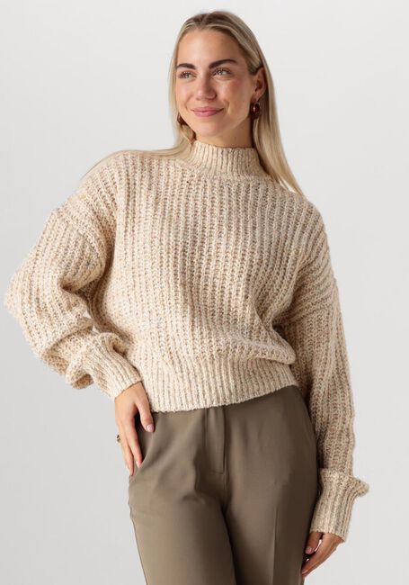 Beige ANOTHER LABEL Pullover DYLAN KNITTED PULL - large