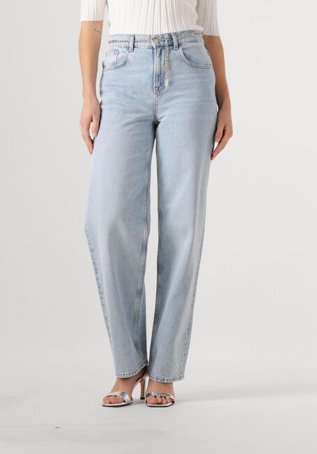 Hellblau LIU JO Straight leg jeans PANT.STRAIGHT COLOR H.W. - large