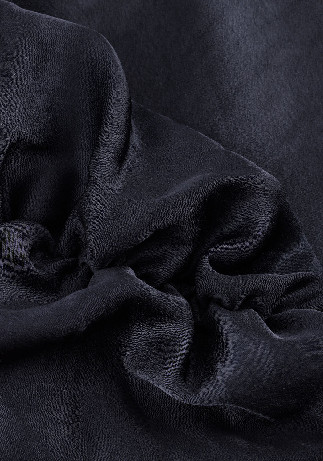 Dunkelblau NEO NOIR Maxikleid BENUTI SOLID DRESS - large